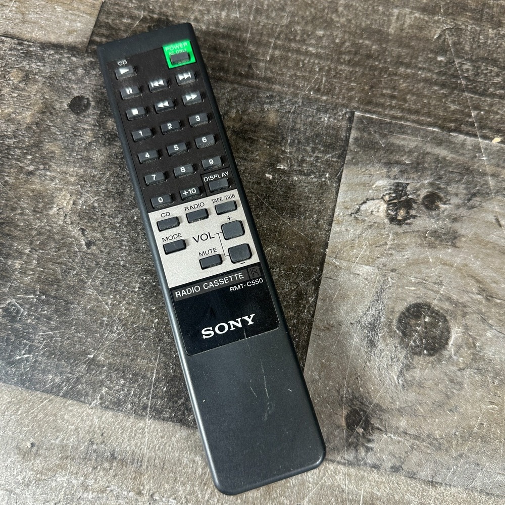 SONY RMT-C550 Radio Remote Control for CCDF50 CFD550 LBTD170 RMC550